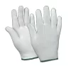 Seamless white gloves - Made in Pakistan - Image 3